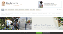 Desktop Screenshot of dodsworths.com